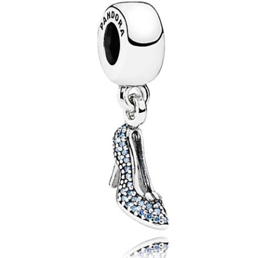 Disney Pandora Charm - Cinderella Sparkling Slipper - New